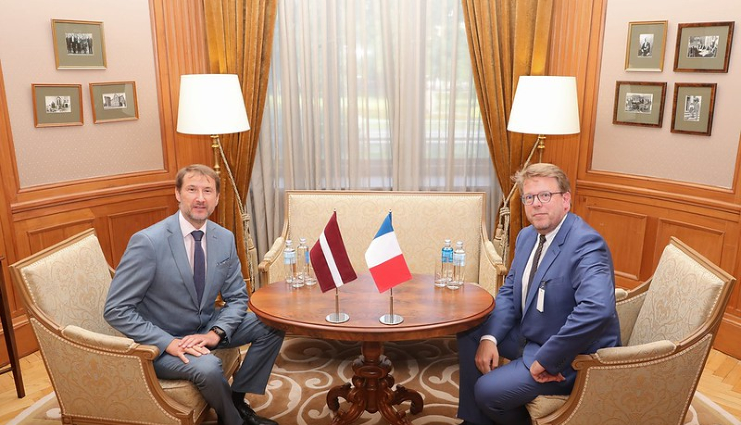 Andžejs Viļumsons un Manuel Lafont Rapnouil