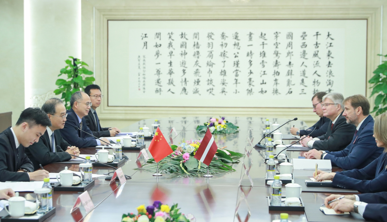 Politiskās konsultācijas Ķīnā. 13.11.2024.