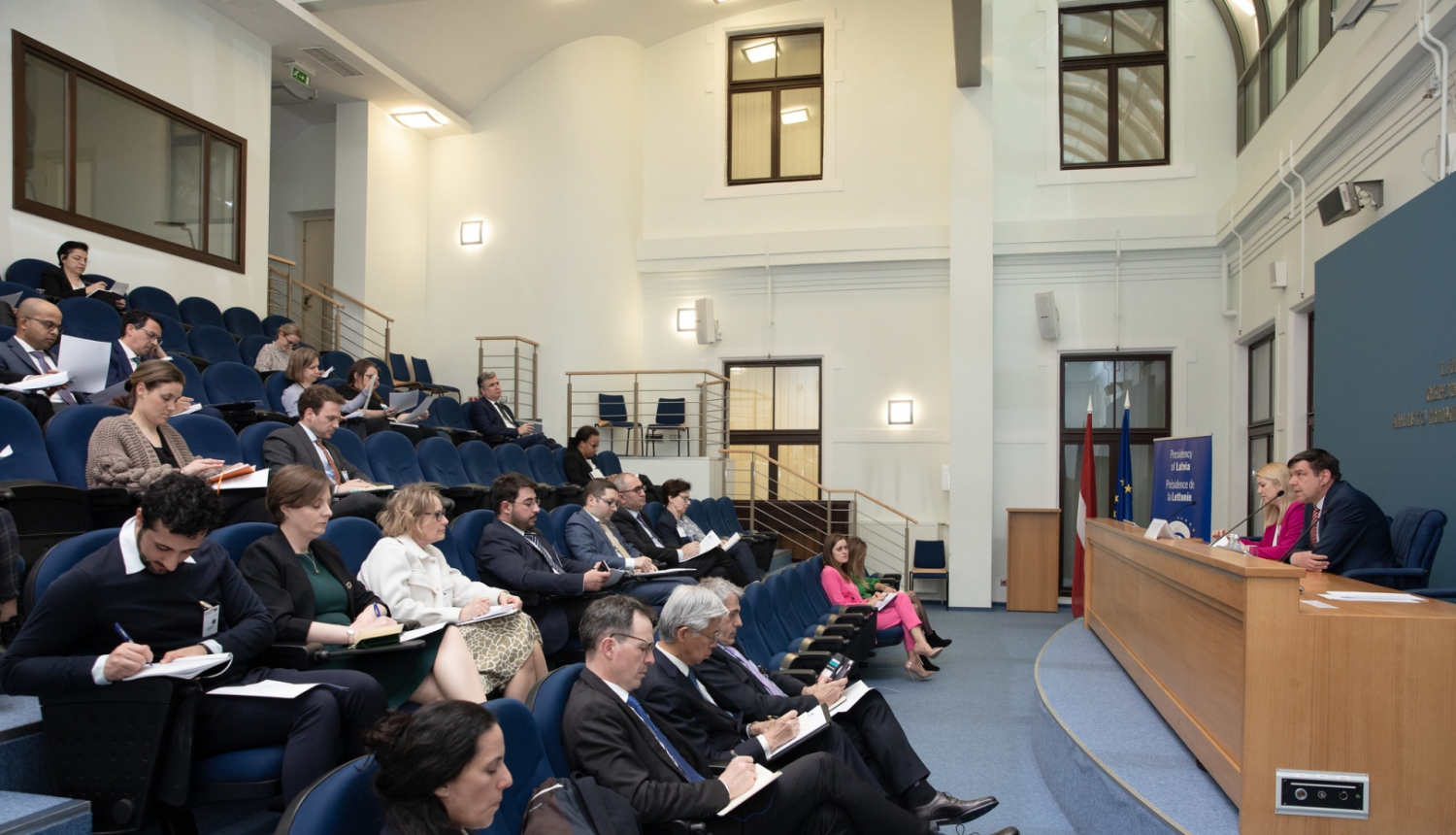 Ārlietu ministrija informē ārvalstu vēstniekus par gaidāmo Latvijas prezidentūru Eiropas Padomes Ministru komitejā