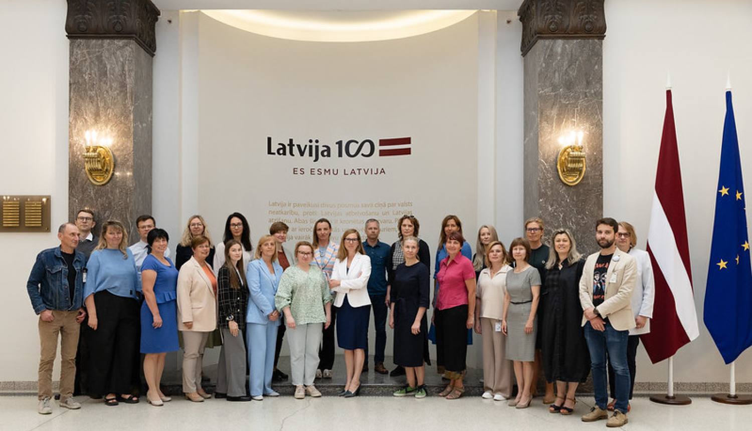 Pasākuma dalībnieku kopbilde