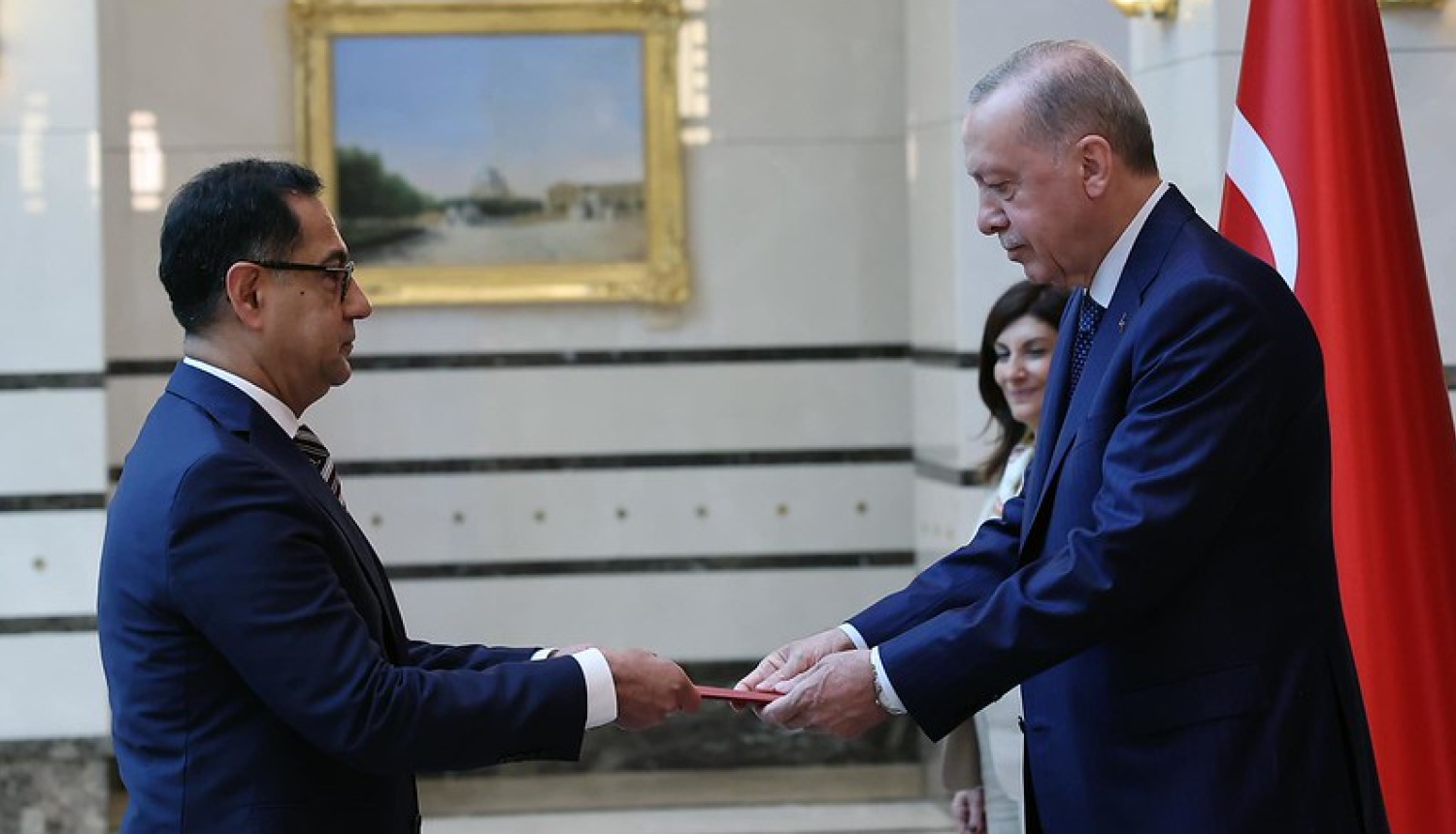 Bahtijors Hasans un Recep Tayyip Erdoğan