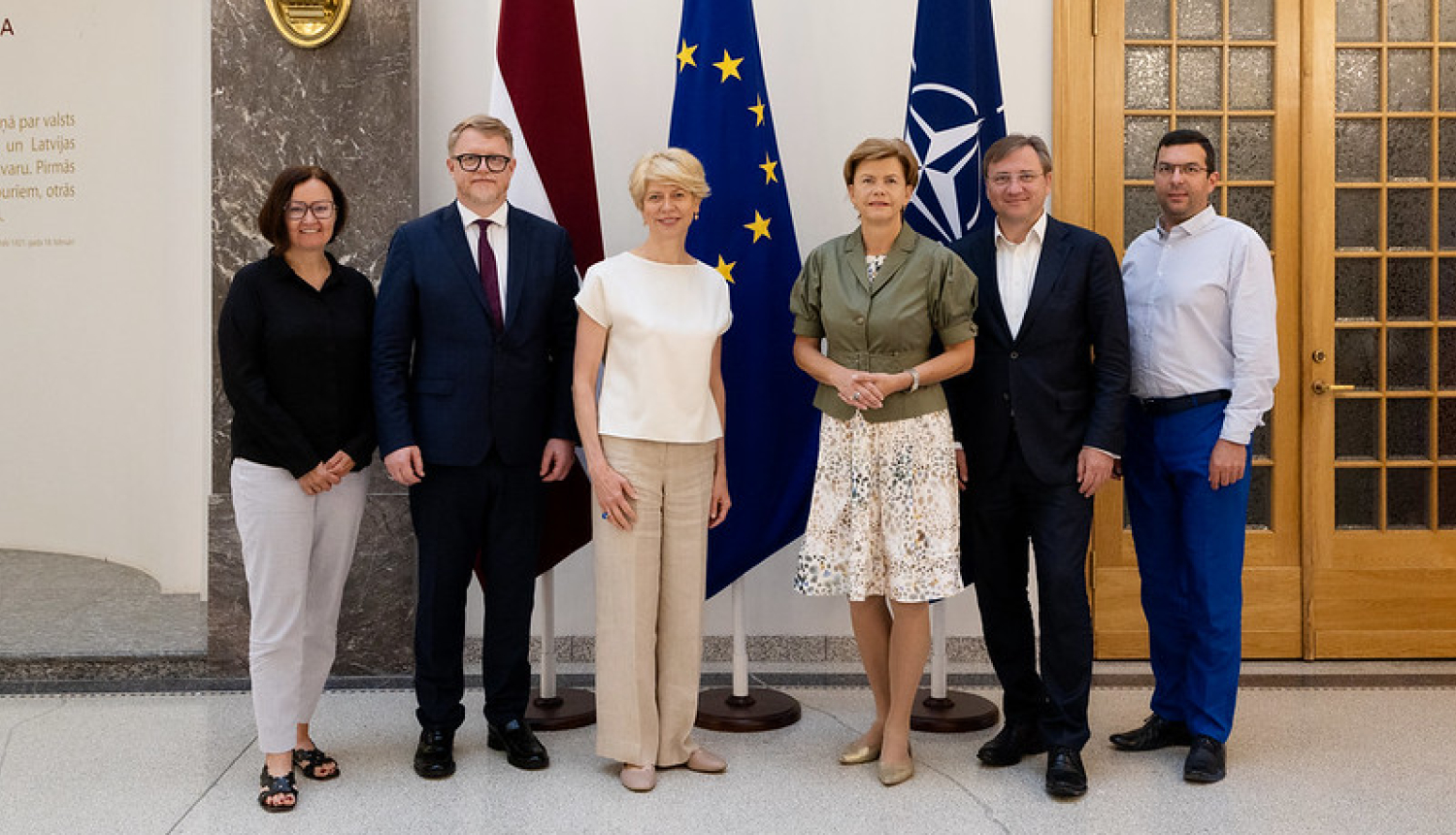 Baibas Bražes un Andas Čakšas tikšanās ar augstskolu rektoriem