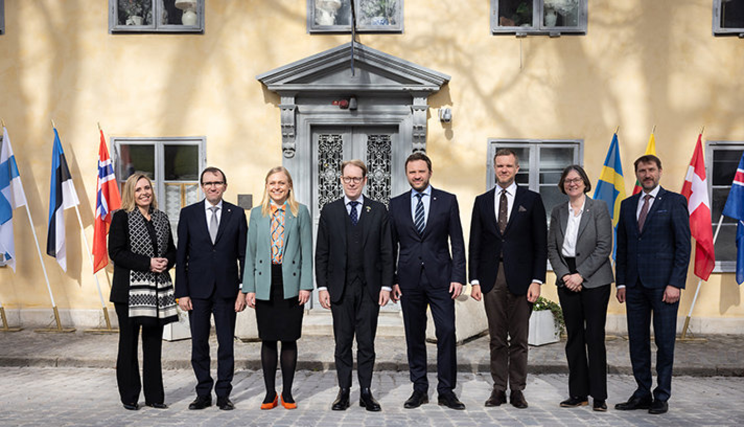 Baltijas valstu un Ziemeļvalstu (NB8) ārlietu ministru sanāksme 2024. gada aprīlī