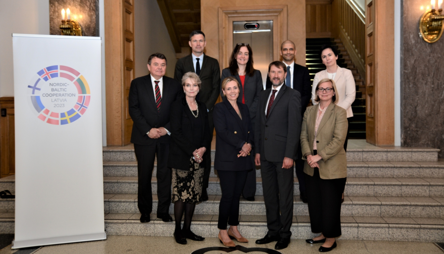 Baltijas, Ziemeļvalstu un ASV Ārlietu ministriju politiskie direktori pārrunā Krievijas kara Ukrainā sekas un ietekmi uz reģiona drošību