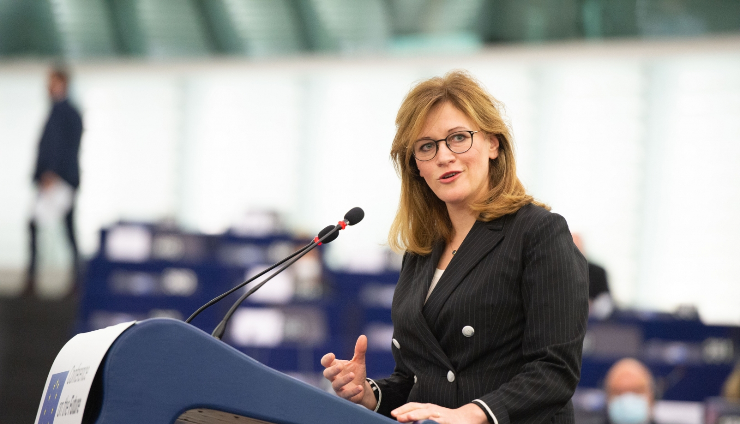 Parlamentārā sekretāre Zanda Kalniņa-Lukaševica 