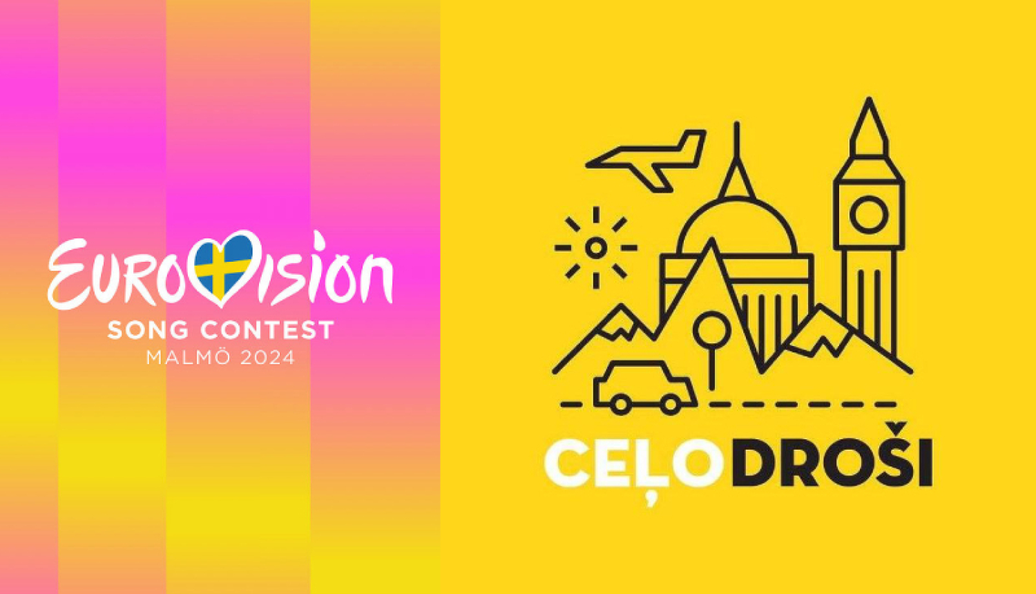 Ceļo droši uz Eirovīzijas dziesmu festivālu Malmē, Zviedrijā