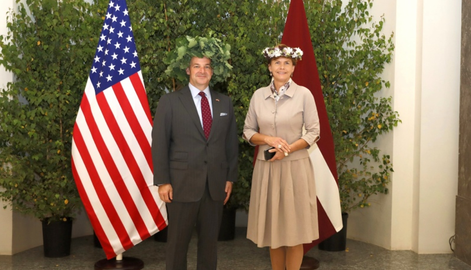 Christopher Robinson un Baiba Braže