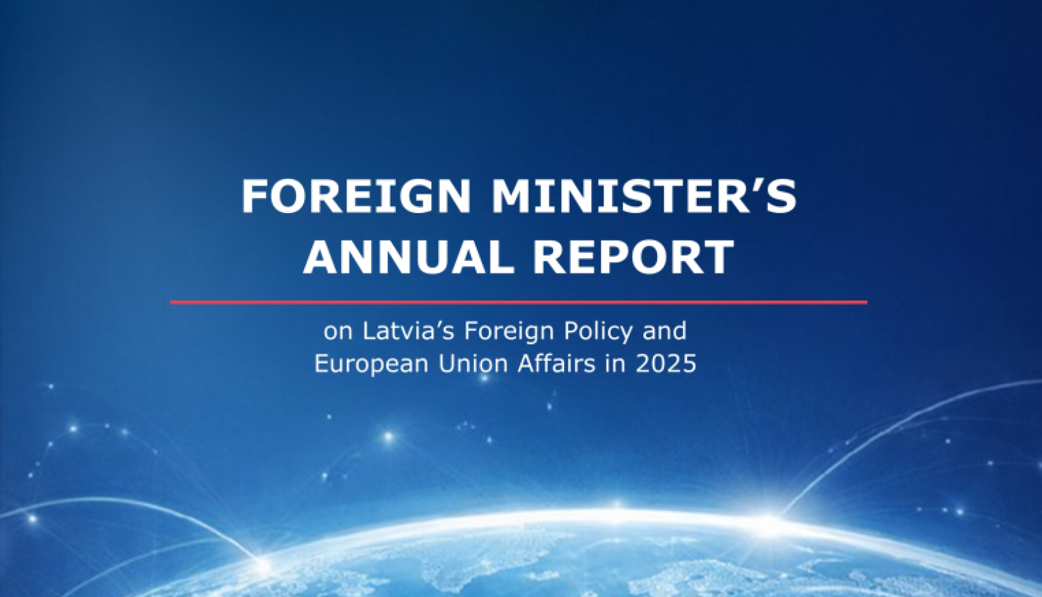 Cover of Foreign Minister's Annual Report