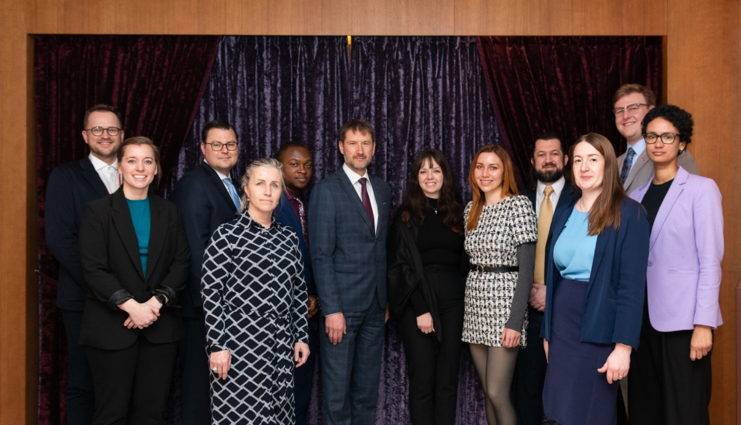 A.Viļumsons un ASV delegāti