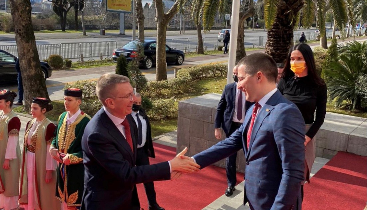 Edgars Rinkēvičs apmeklē Melnkalnes galvaspilsētu Podgoricu un vizītes laikā tiekas ar Melnkalnes augstākajām amatpersonām