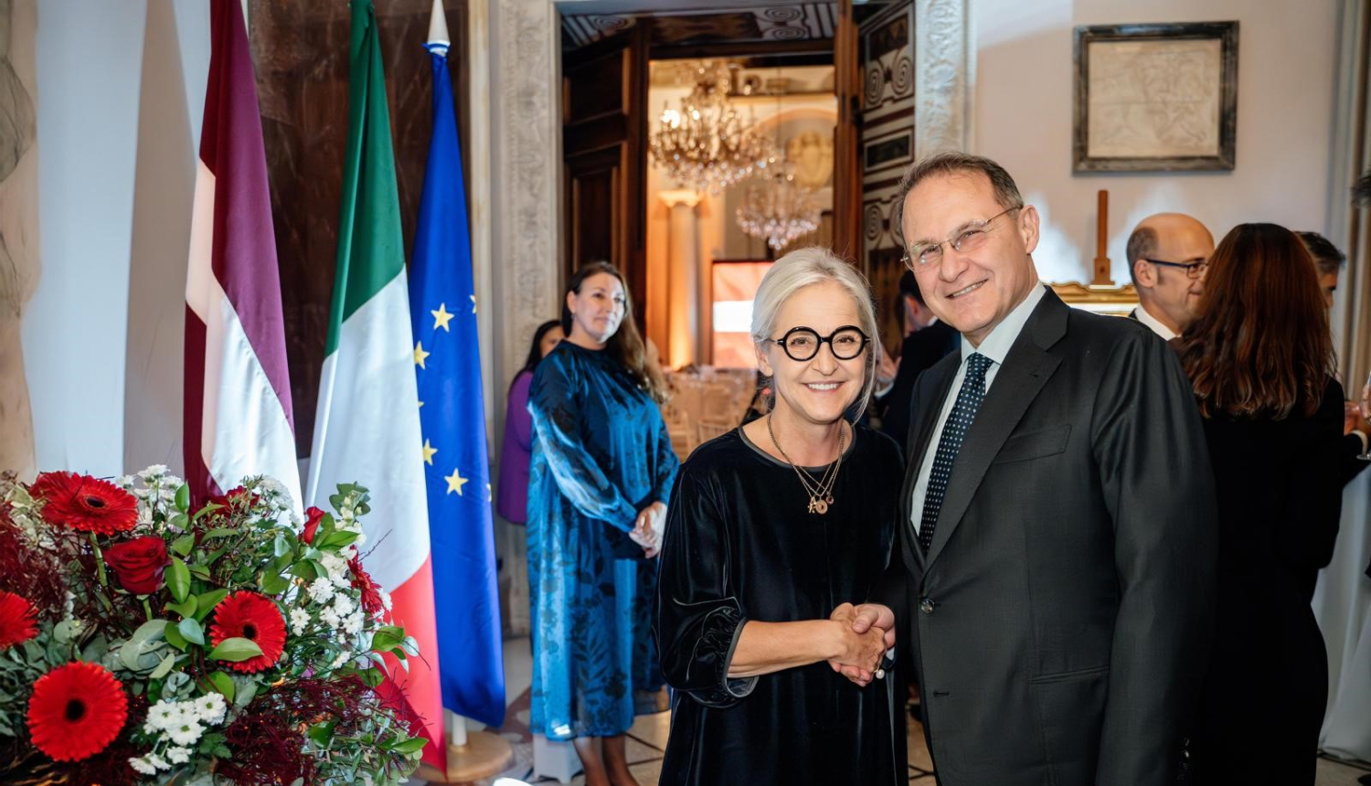 Elita Gavele un Edmondo Cierielli