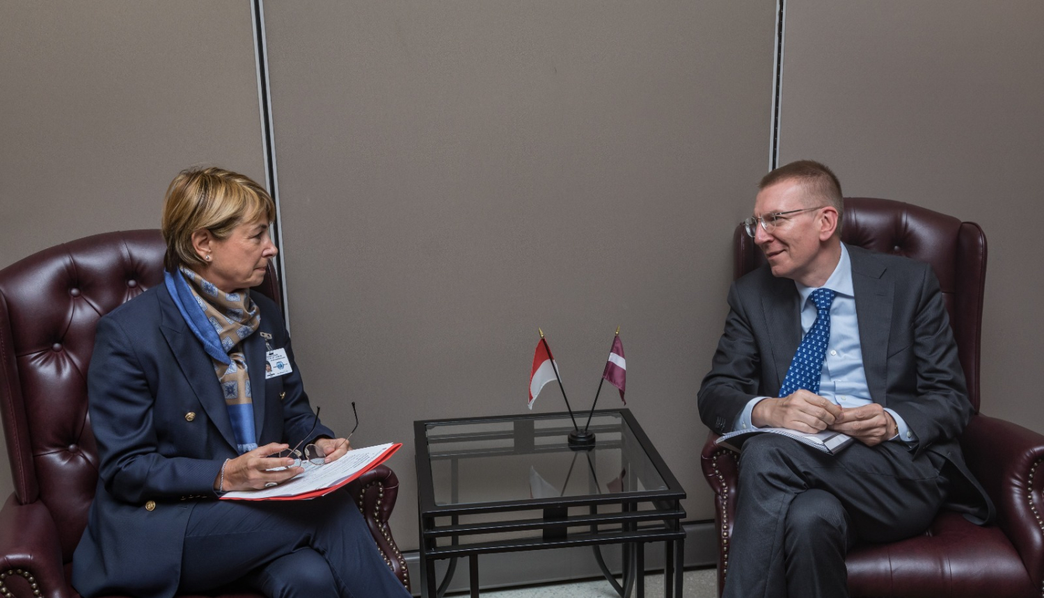 Monako ārlietu ministre, ANO, NY