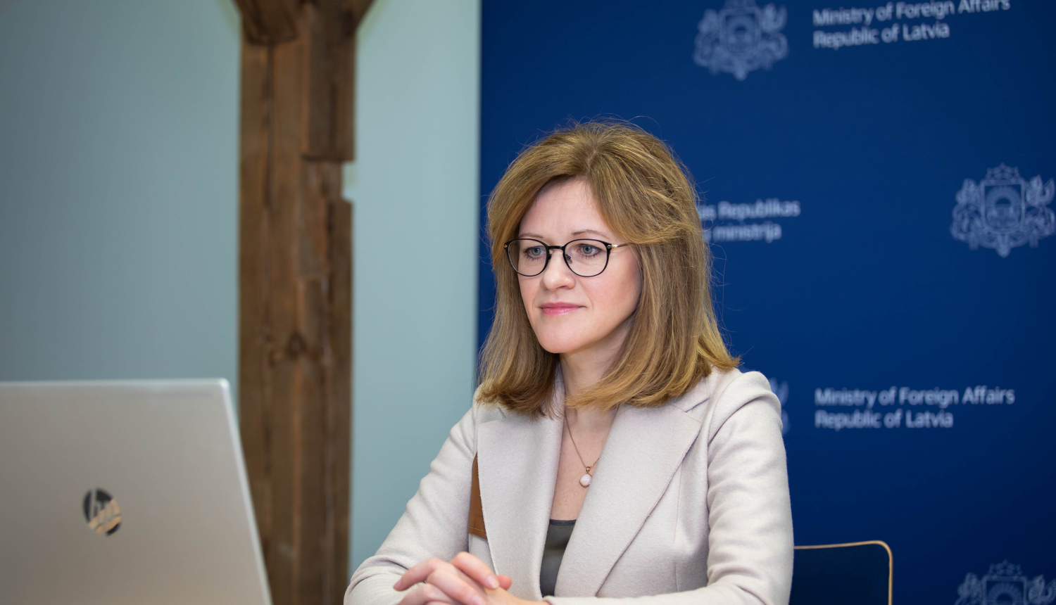 Zanda Kalniņa-Lukaševica Eiropas Savienības informācijas sniedzēju forumā 