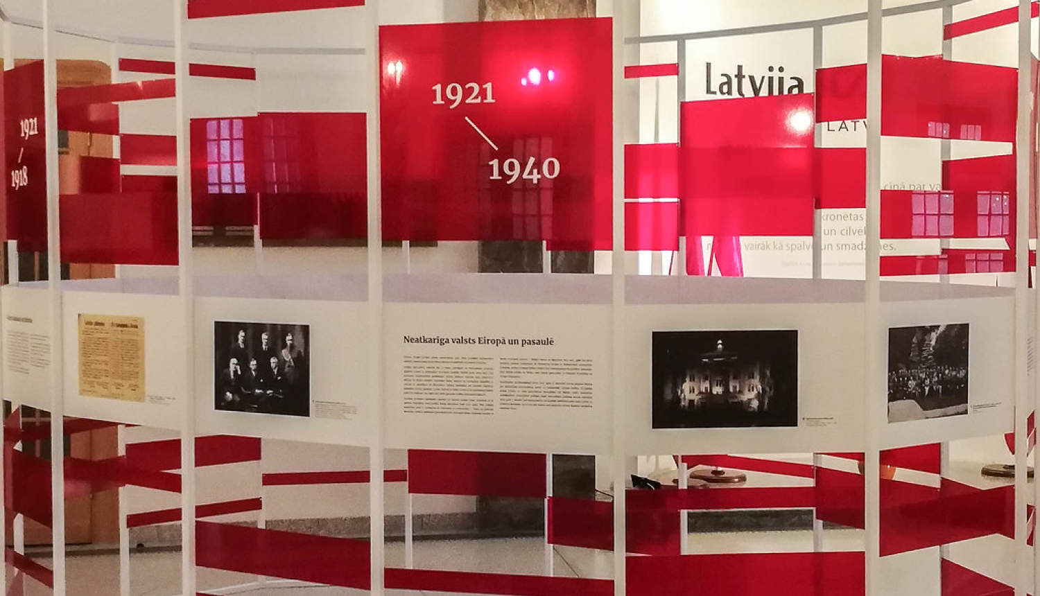 Izstādes “Latvijas diplomātijai un ārlietu dienestam 100” eksponāts