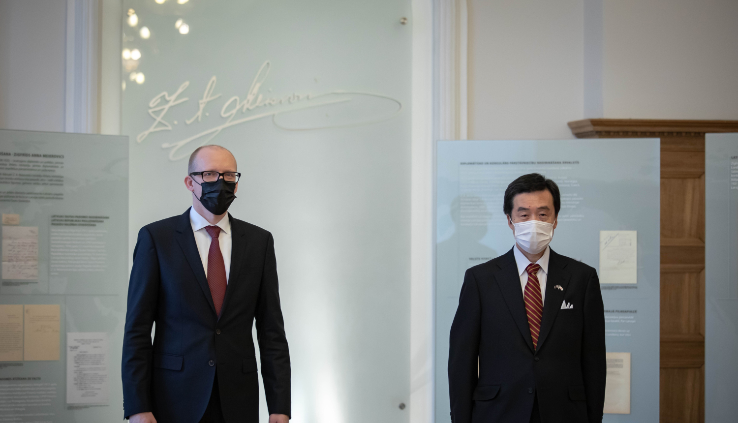 Japānas vēstnieka atvadu vizīte