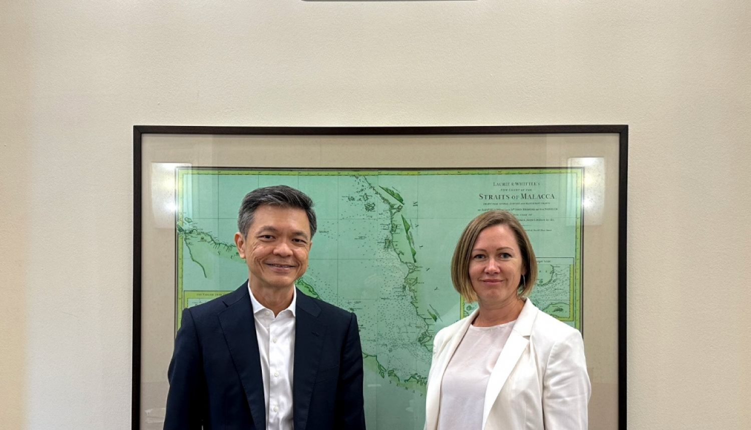 Katarina Plātere un Pong Kok Tian