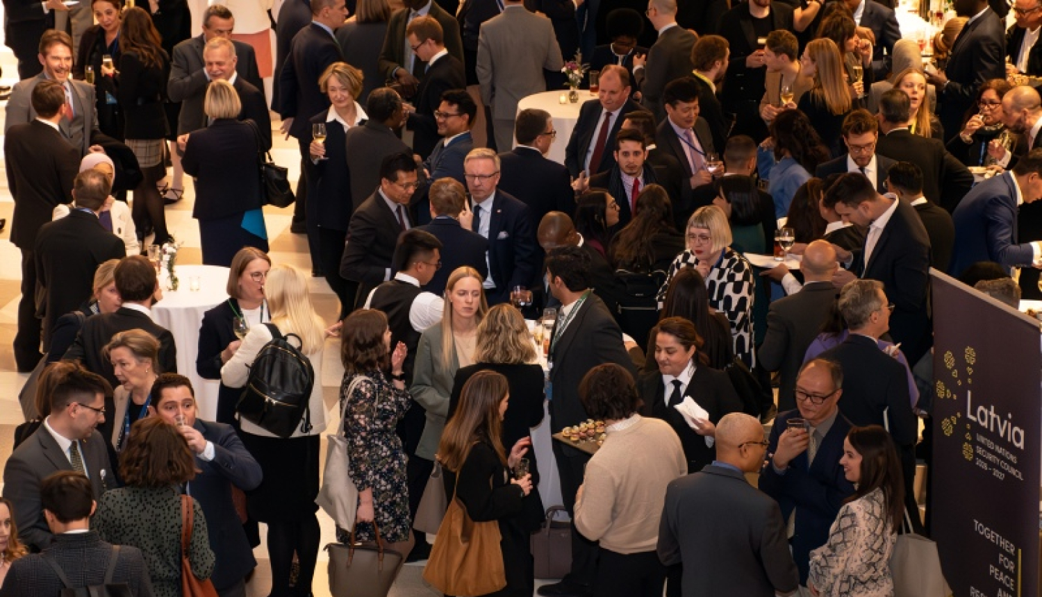 Skats uz pasākuma dalībniekiem