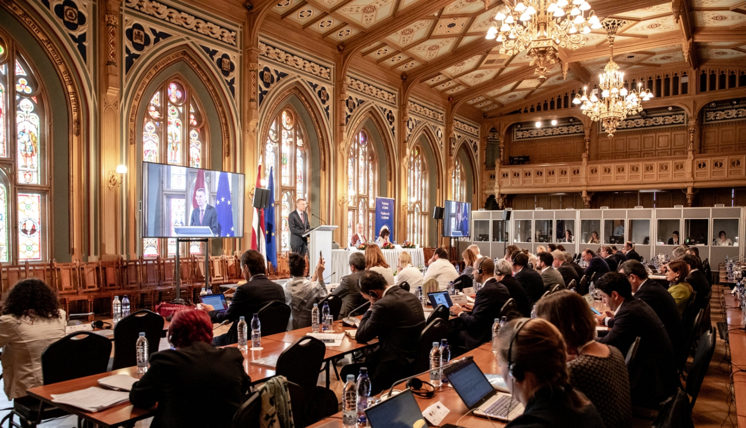 Latvijas Republikas ārlietu ministra, Eiropas Padomes Ministru komitejas priekšsēdētāja Edgara Rinkēviča uzruna Eiropas Padomes Ministru komitejas Pastāvīgajā padomē