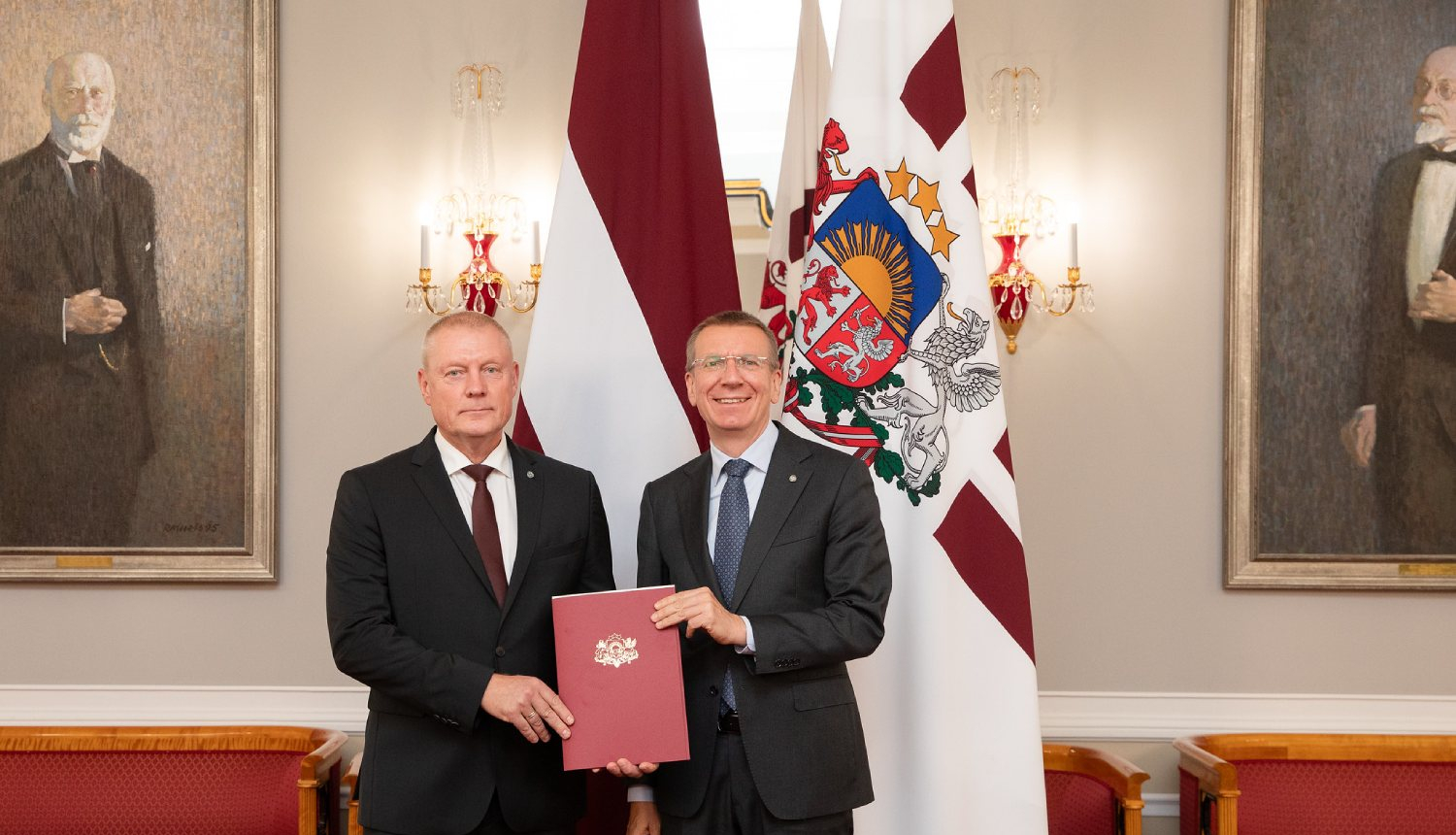 Akreditācijas vēstuli saņem Latvijas vēstnieks Azerbaidžānā Edgars Skuja