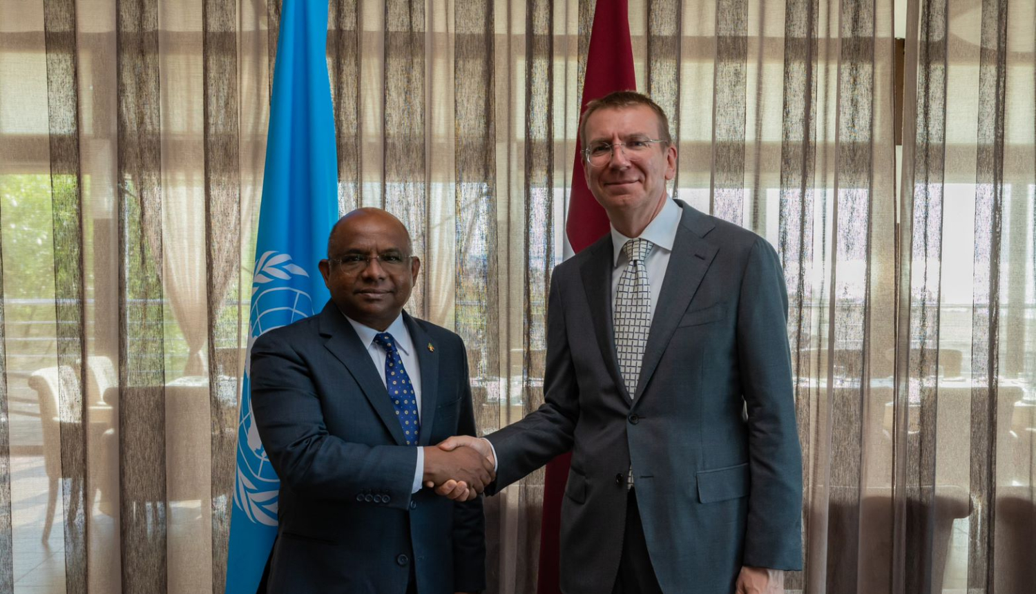 Latvijas ārlietu ministrs un ANO Ģenerālās asamblejas 76. sesijas prezidents