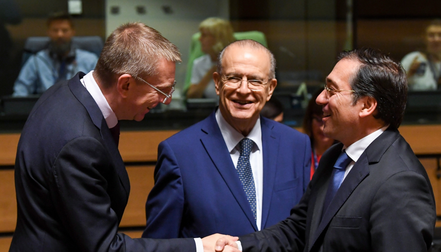 Ārlietu ministrs ES Ārlietu padomes sēdē