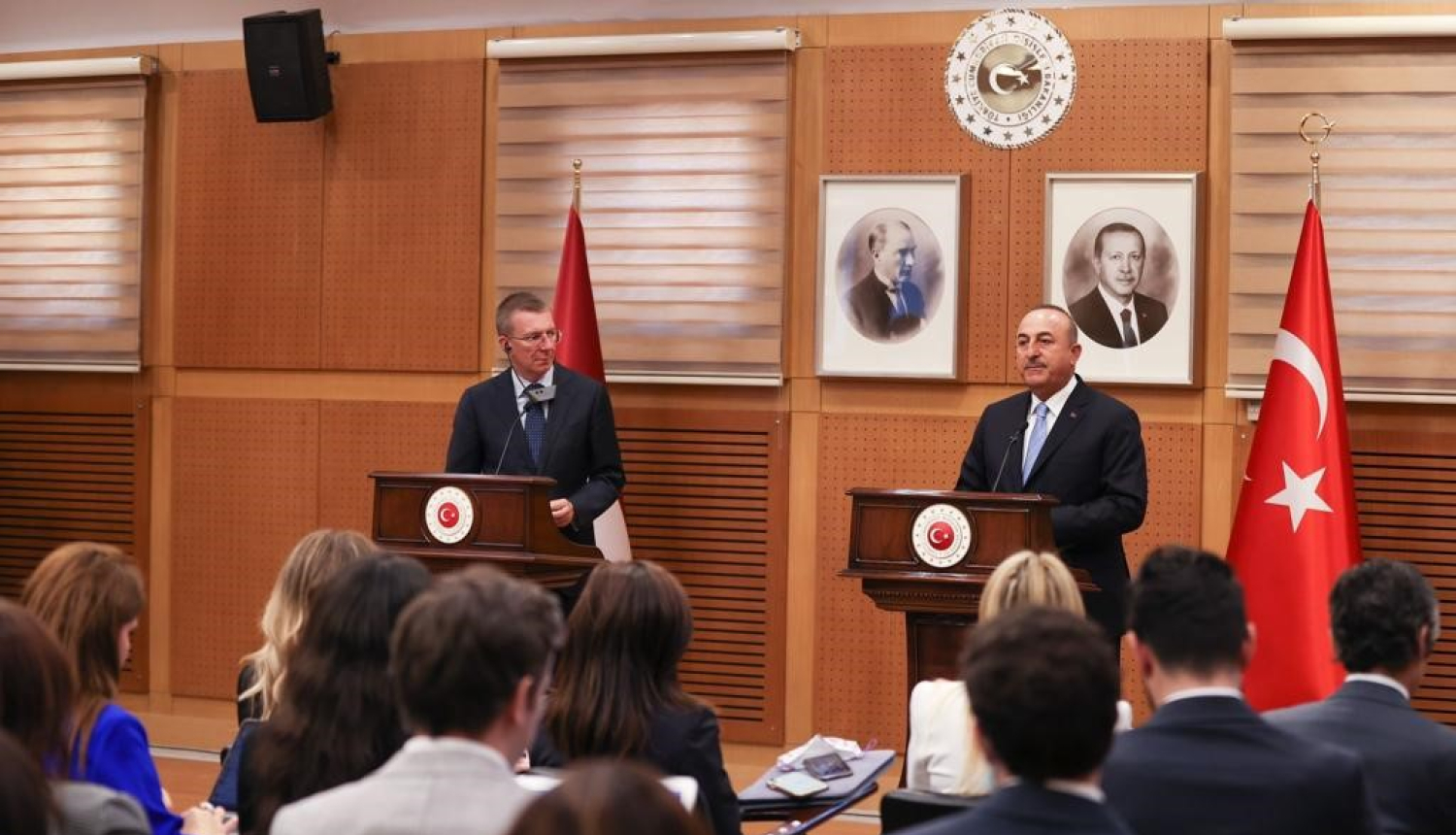 Ārlietu ministrs: Latvijas un Turcijas divpusējās attiecības ir labas un atklātas 