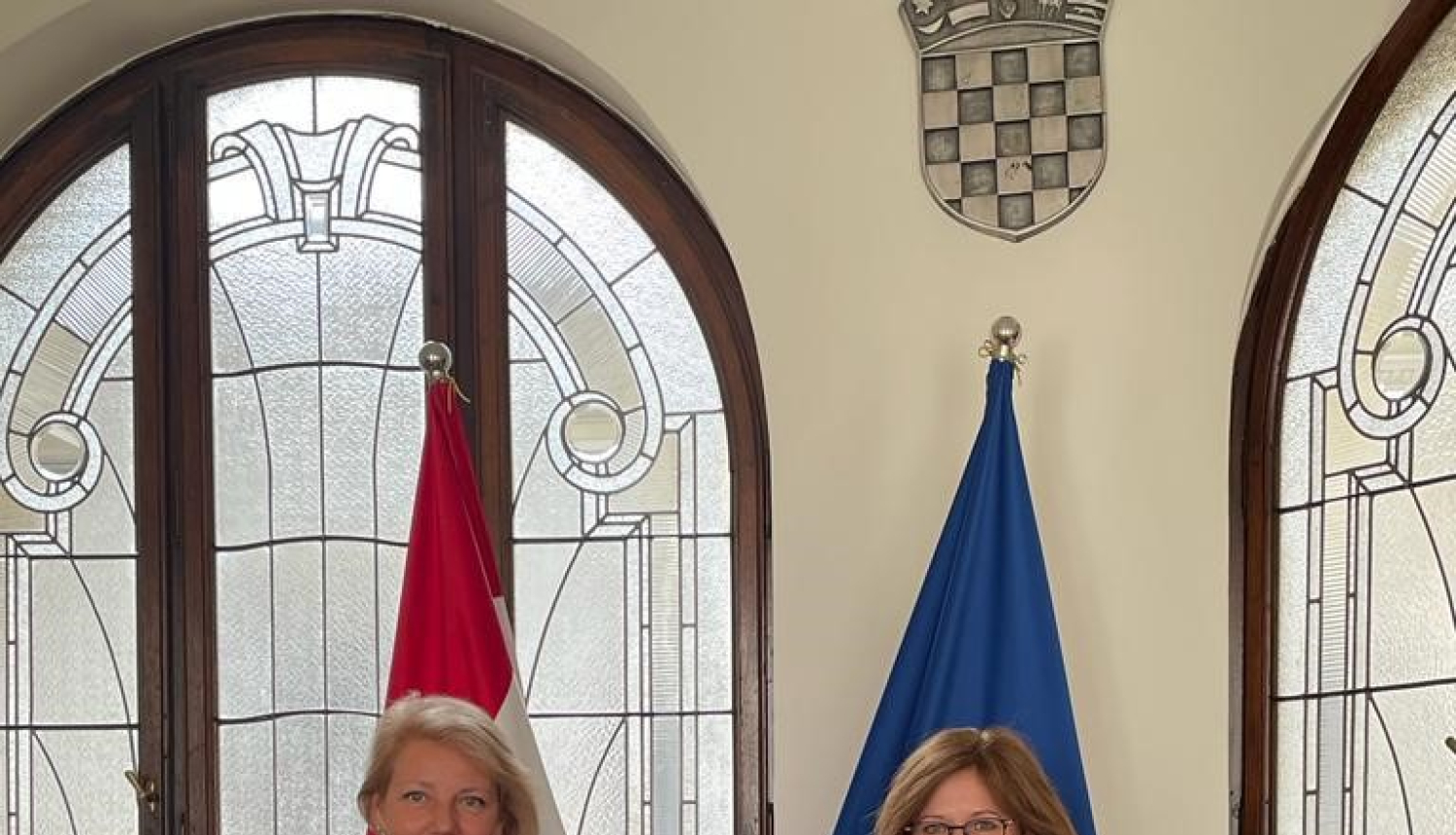 Parlamentārās sekretāres vizīte Horvātijā