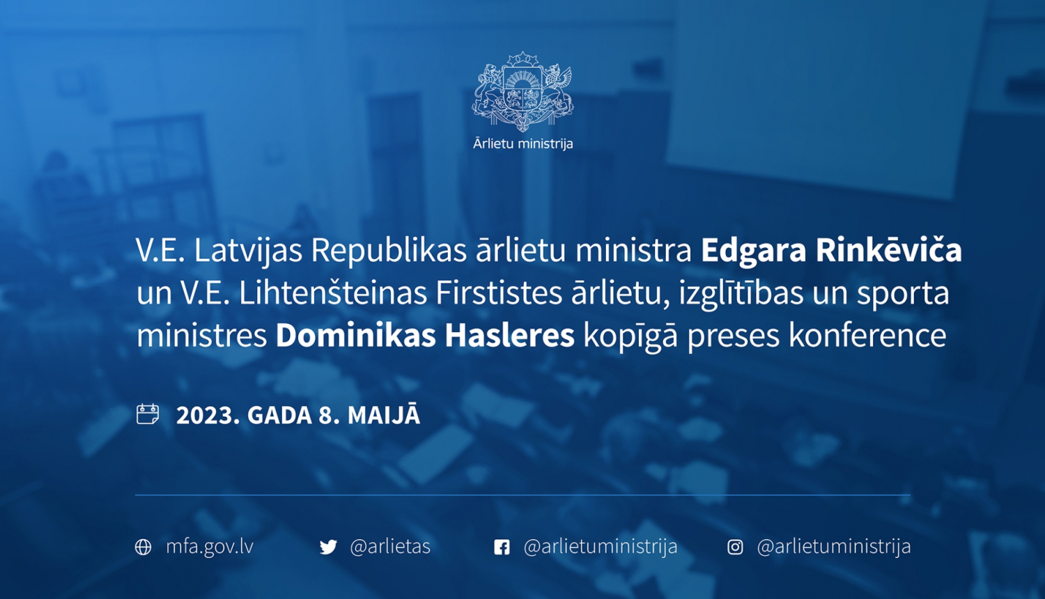 Preses konference 8. maijs LV