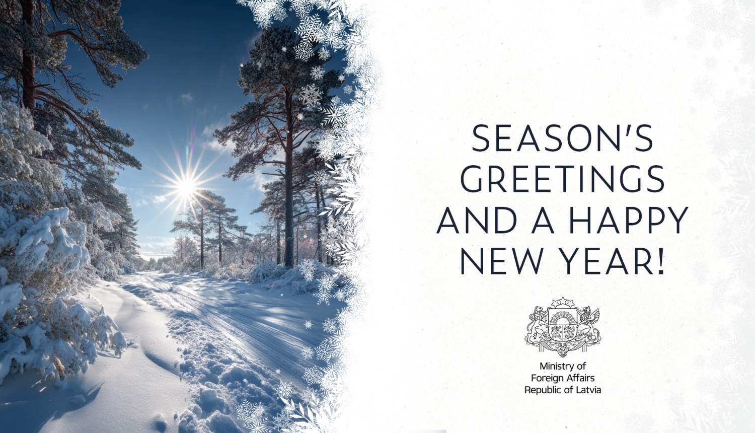 Seasons greetings card