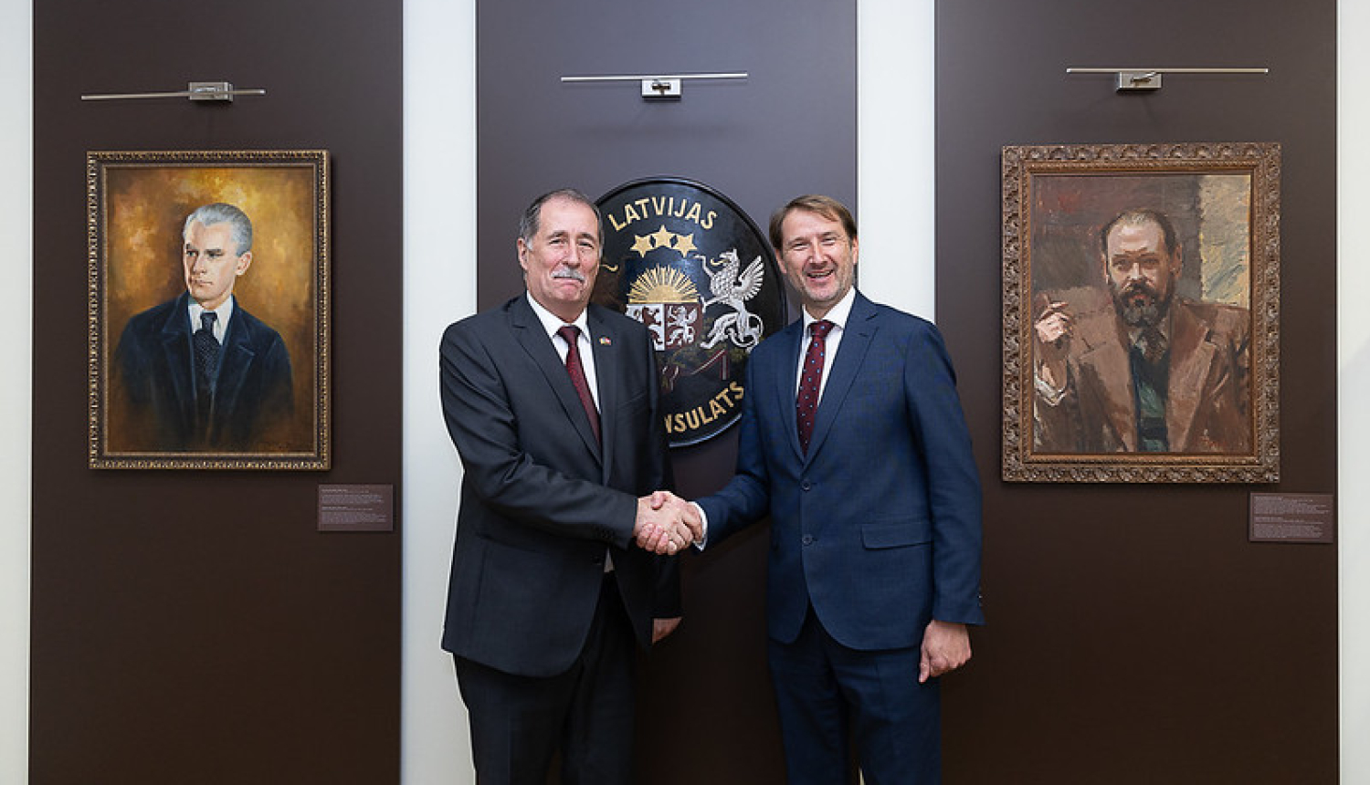 Sergiu Nistor un Andžejs Viļumsons