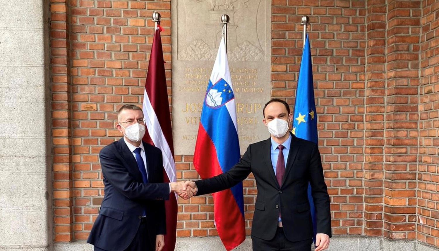 Slovēnijas Republikā uzturējās Latvijas Republikas ārlietu ministrs Edgars Rinkēvičs