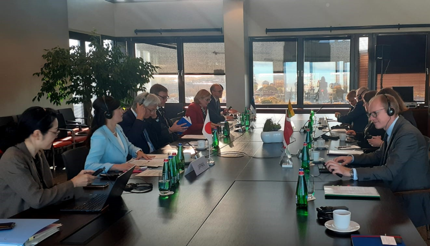 Valsts sekretārs uzsver Baltijas valstu un Japānas kopīgās drošības intereses