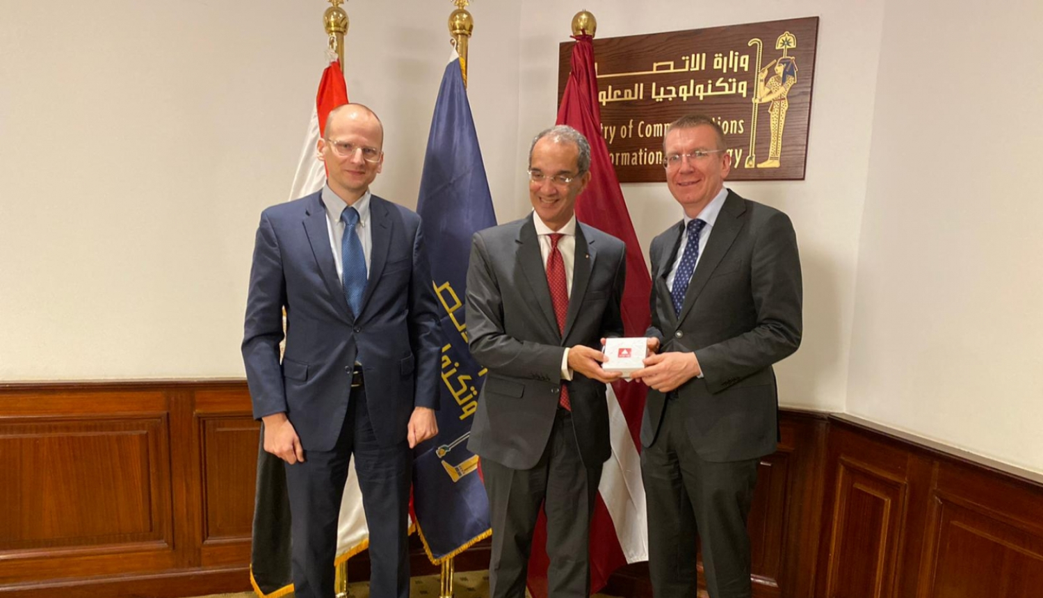 E.Rinkēvičs Ēģiptē