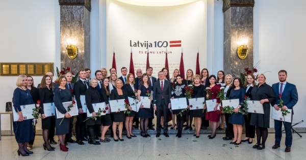 The 102nd anniversary of the international recognition of the Republic of Latvia