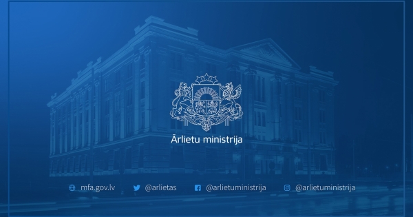 Latvia slutter seg til felles uttalelse om å redusere trusselen fra Irans ballistiske og atomprogram