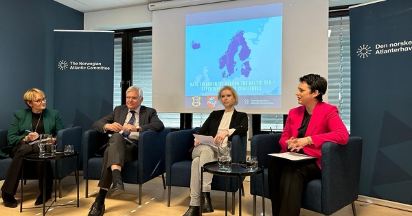 Stortingssekretær G. Reire i Norge: De baltiske og nordiske lands interesser er tett knyttet sammen i sikkerhetspolitikken