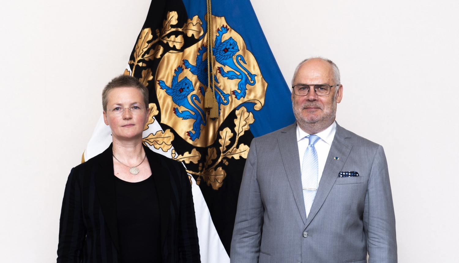 Igaunijas Valsts prezidents Alars Karis šodien akreditēja Latvijas vēstnieci Igaunijā Kristīni Našenieci. 