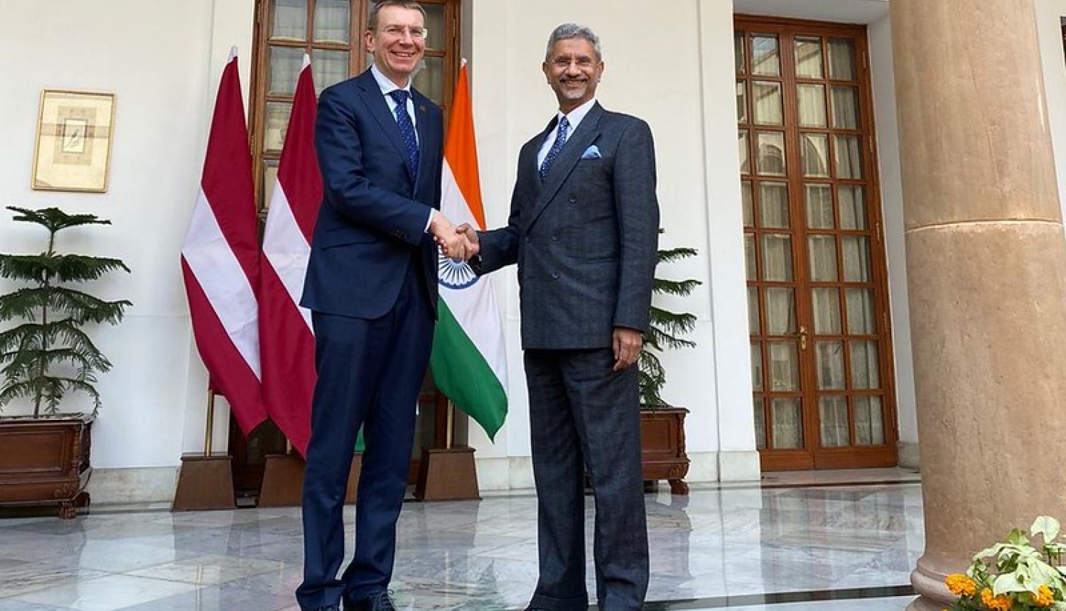 Ārlietu ministrs aicina Indiju atvērt vēstniecību Latvijā