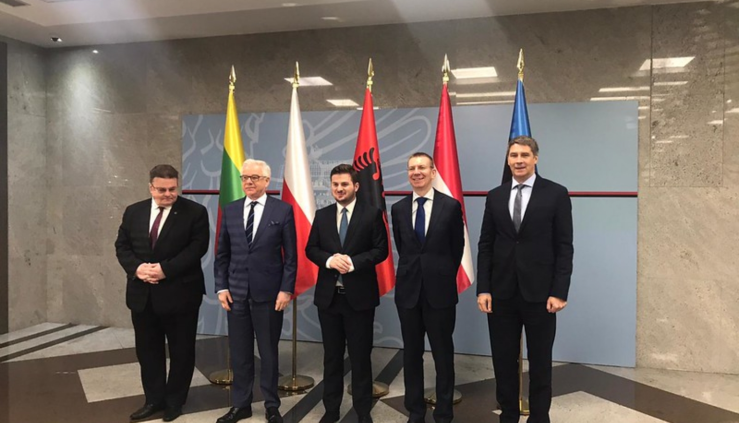 Edgars Rinkēvičs atbalsta sarunu sākšanu par Albānijas iestāšanos Eiropas Savienībā