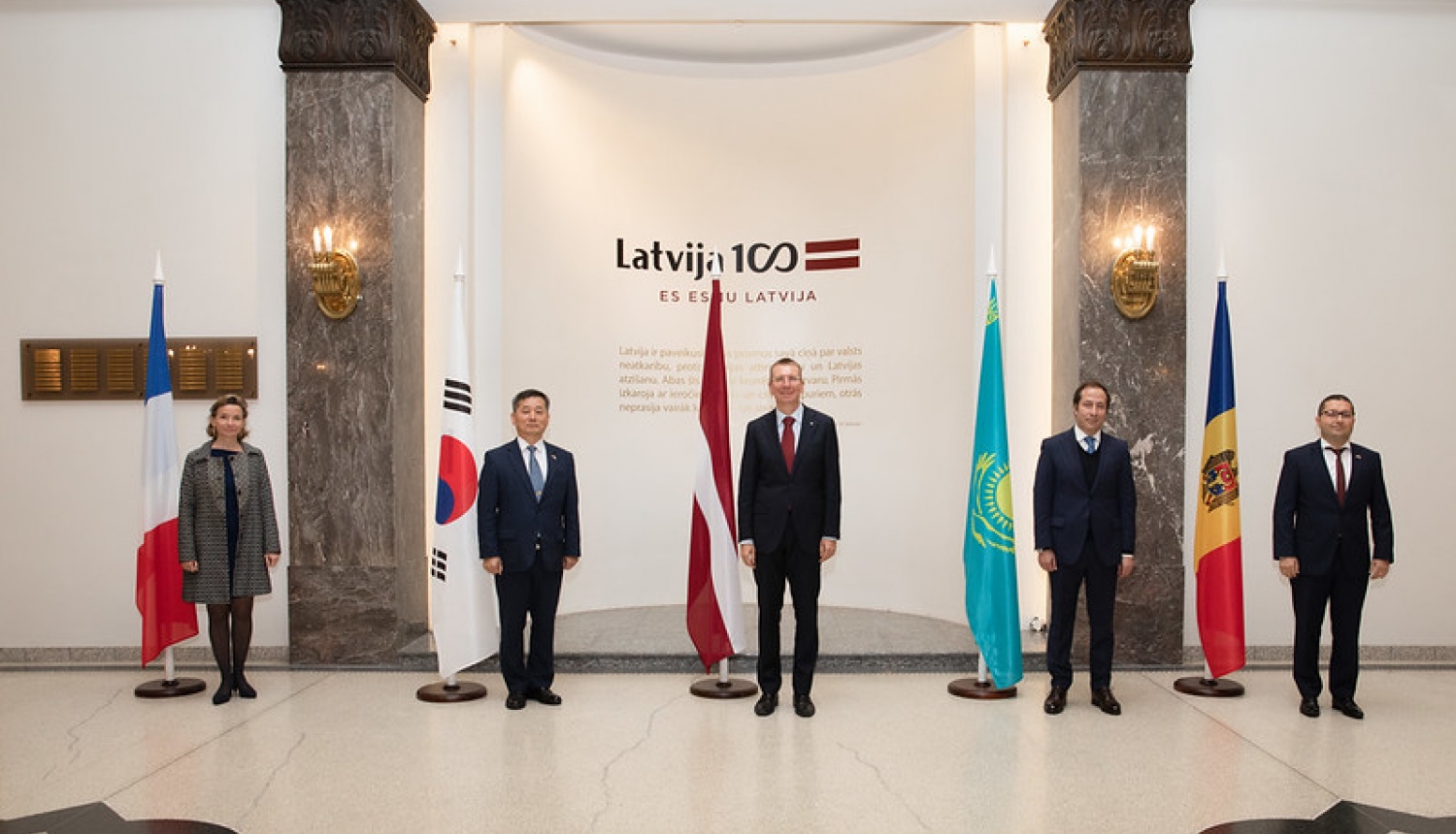 Ārlietu ministrs tiekas ar šogad akreditētajiem ārvalstu vēstniekiem Latvijā