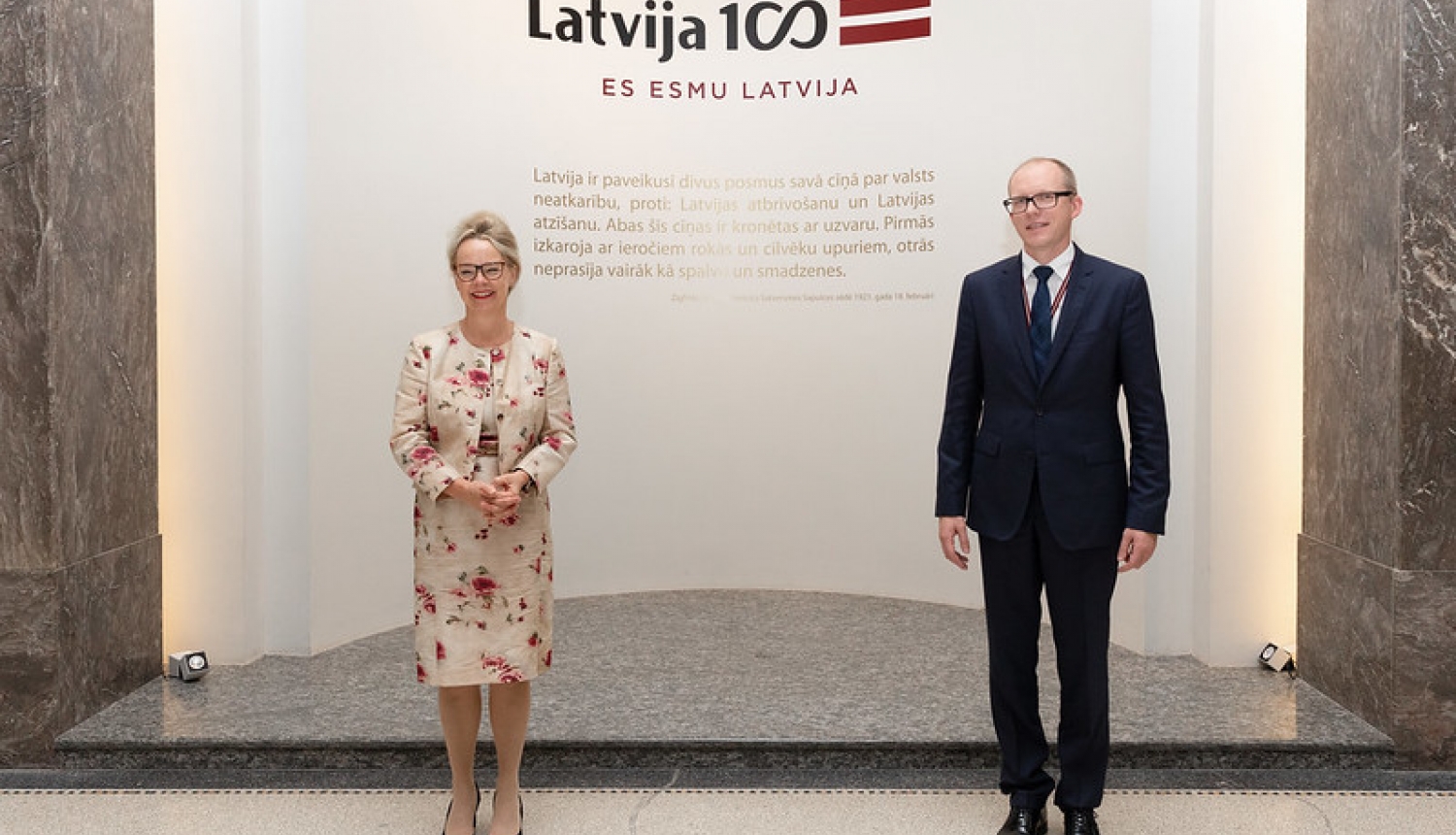 State Secretary Andris Pelšs receives an accreditation visit from the new Swedish Ambassador