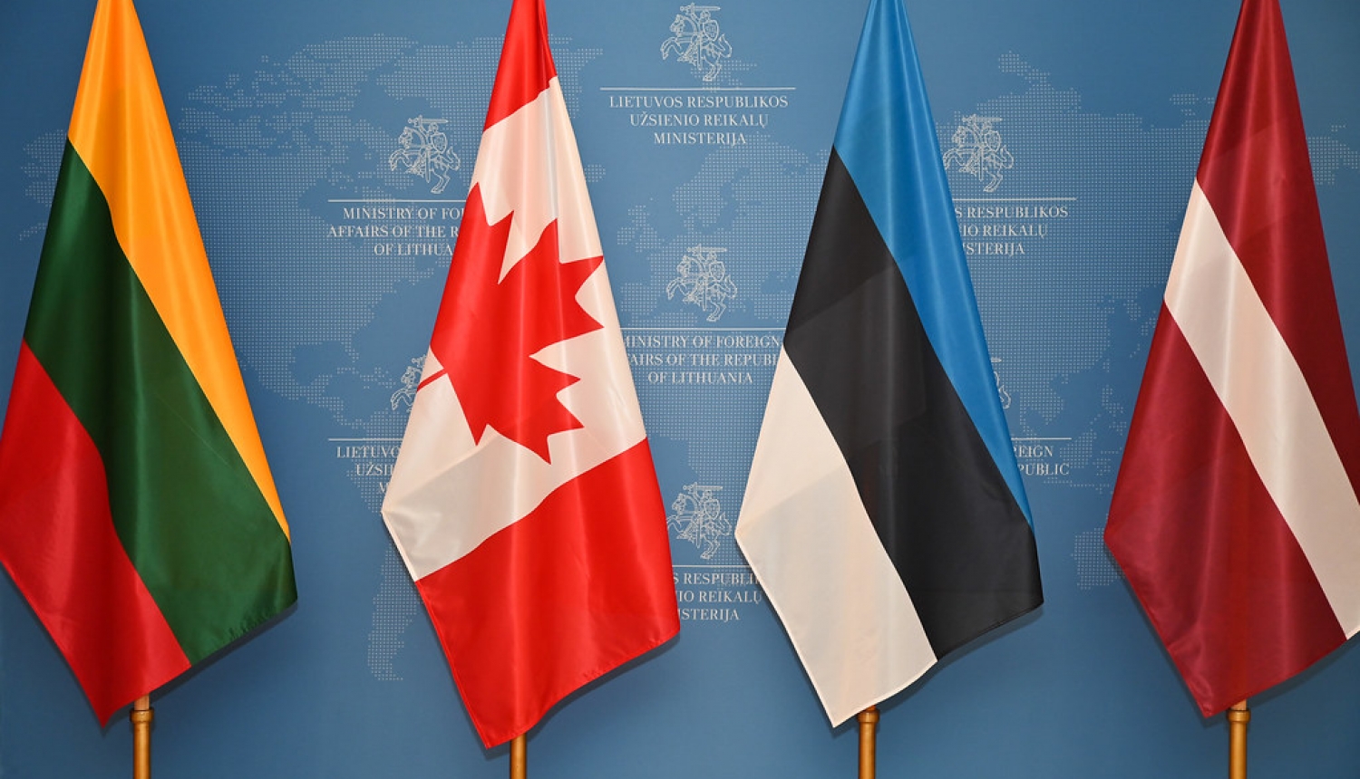 Baltijas valstu un Kanādas ārlietu ministru kopīgs paziņojums