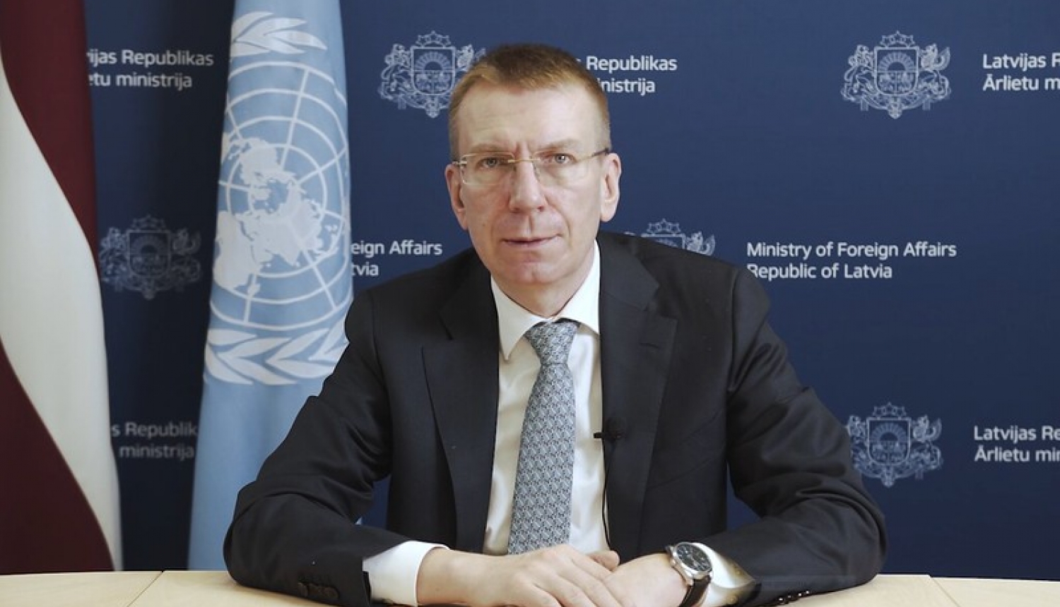 Ārlietu ministrs apliecina Latvijas nemainīgo atbalstu Ukrainas suverenitātei un tās teritoriālajai nedalāmībai