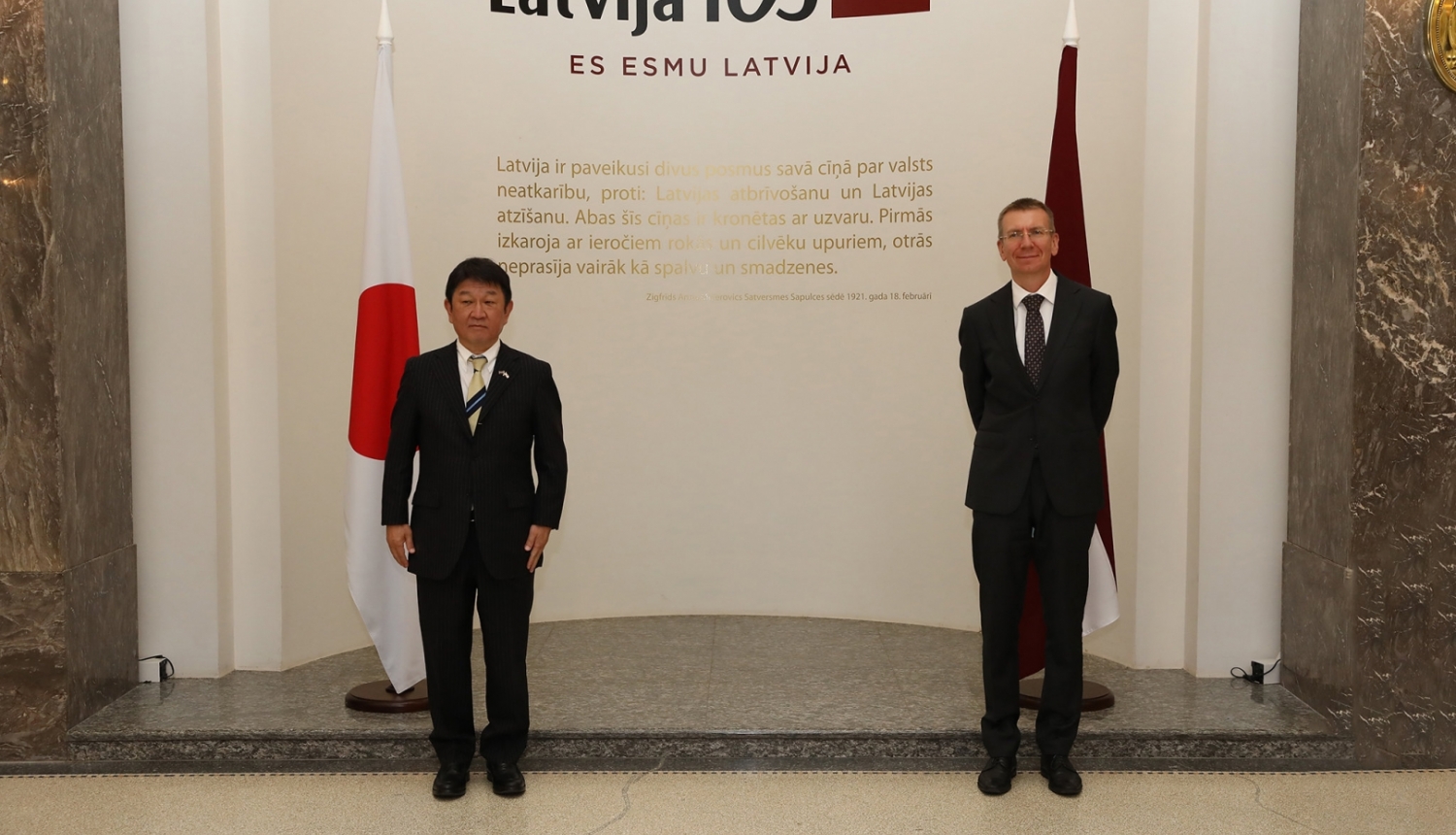 Latvija un Japāna atzīmē valstu draudzības simtgadi 
