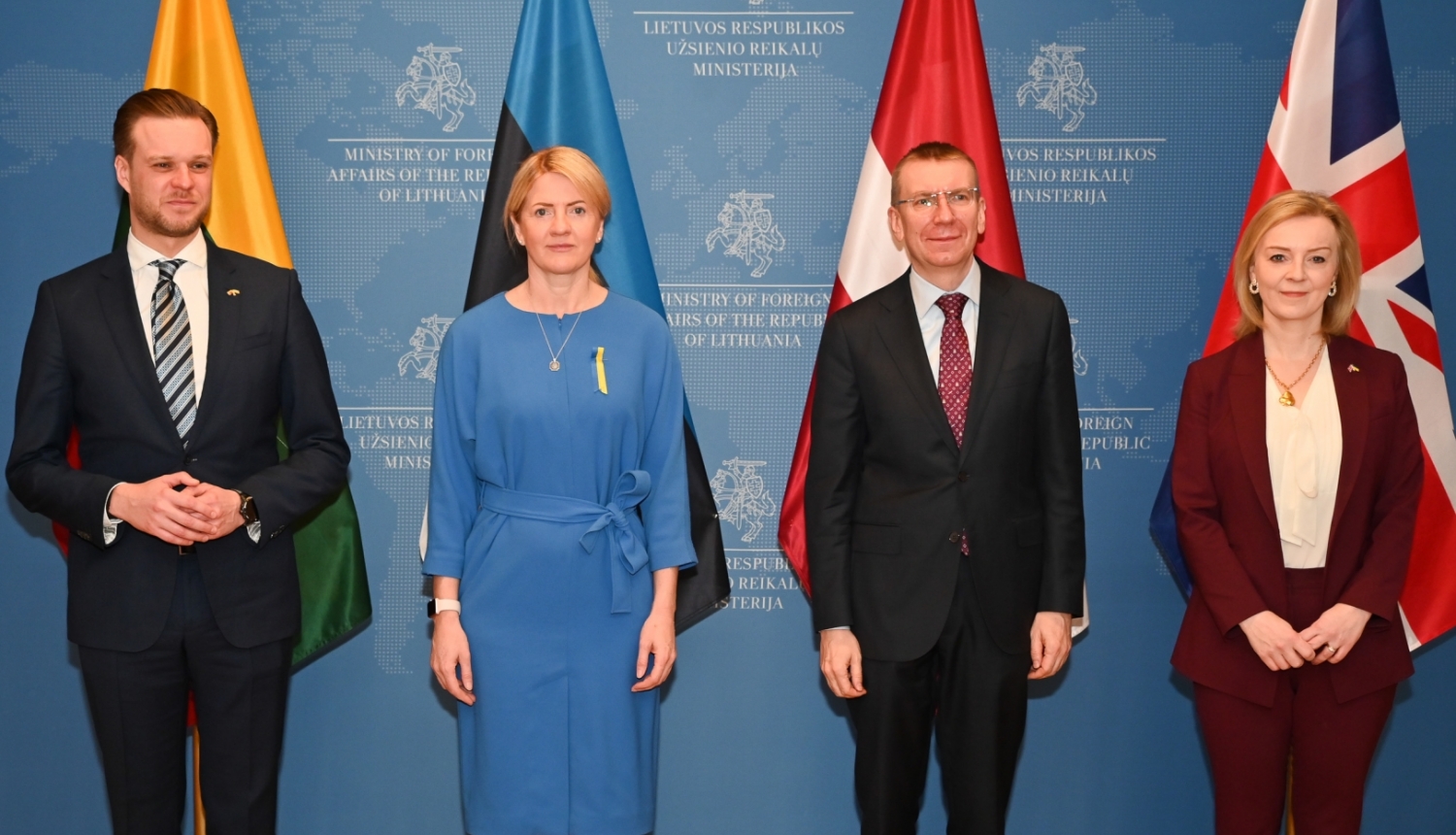 Baltijas valstu un Apvienotās Karalistes ārlietu ministri apspriež turpmākos soļus Krievijas agresijas apturēšanā pret Ukrainu