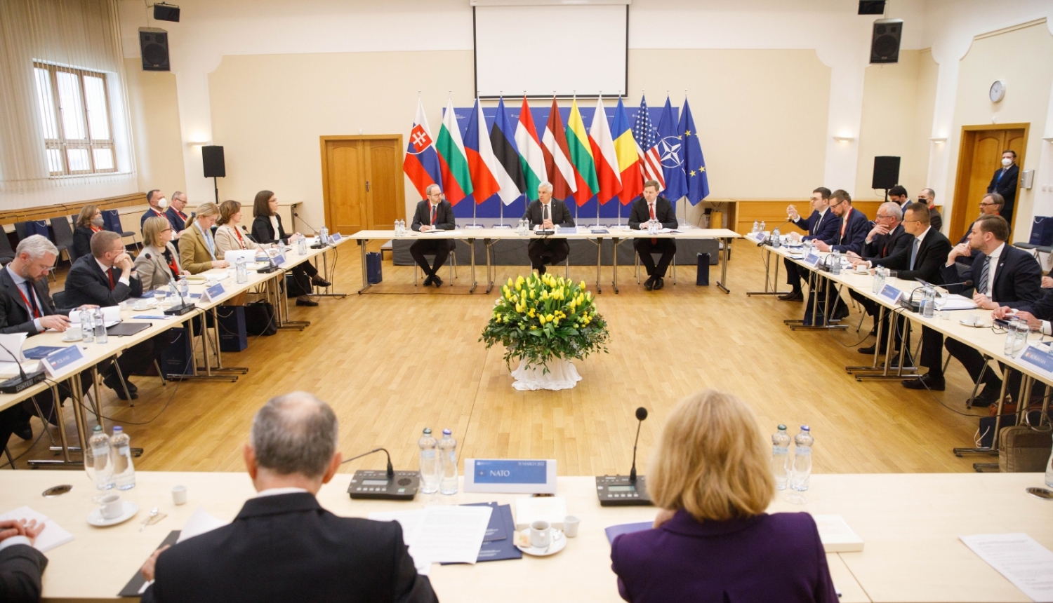 Ārlietu ministrs Bukarestes devītnieka sanāksmē uzsver NATO kolektīvās aizsardzības nozīmi