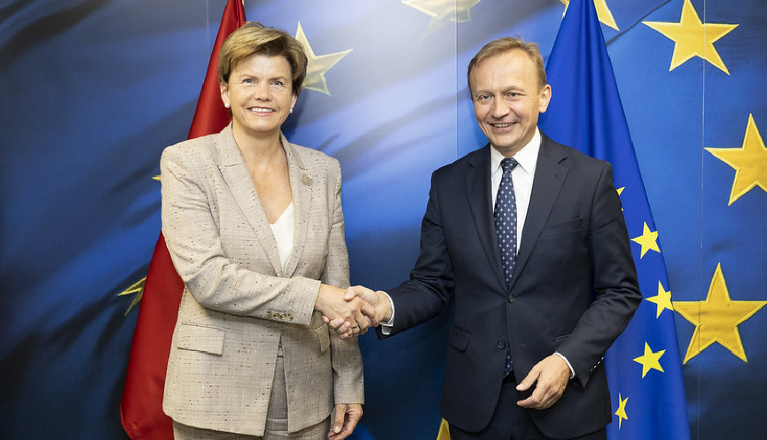 Baiba Braže un Piotr Serafin