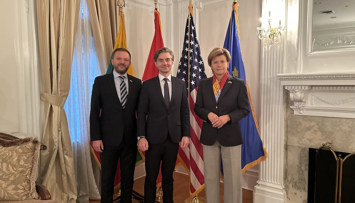 Baltijas valstu ārlietu ministri vizītē ASV