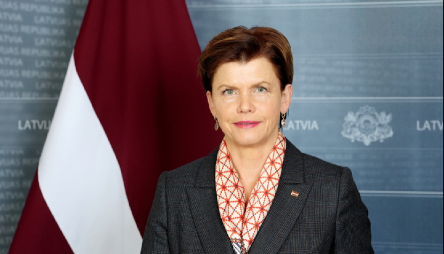 Ārlietu ministre Baiba Braže, oficiālais foto