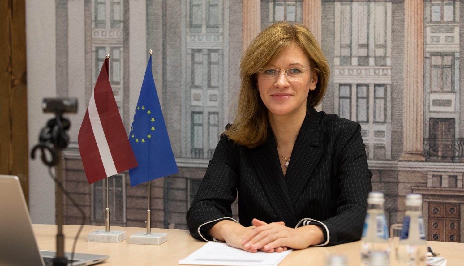 Parlamentārā sekretāre attālināti atklāj RJA Intensīvo programmu Eiropas tiesībās un ekonomikā